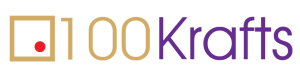 100krafts logo updated without tagline